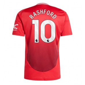 Manchester United Marcus Rashford #10 Hemmatröja 2024-25 Kortärmad